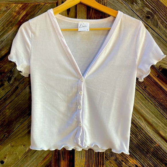 Livi by OLIVIA RAE crop top - Picture 1 of 6